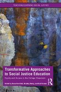 Enlarge image Cover: Transformative Approaches to Social Justice Education - Routledge