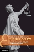 Cover: The Cambridge Companion to the Rule of Law - Cambridge University Press
