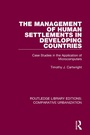 Cover: The Management of Human Settlements in Developing Countries - Routledge