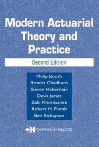 Abbildung von: Modern Actuarial Theory and Practice - Chapman & Hall/CRC