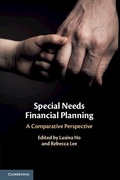 Cover: Special Needs Financial Planning - Cambridge University Press