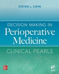 Cover: Decision Making in Perioperative Medicine: Clinical Pearls - McGraw-Hill Education