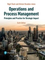 Cover: Operations and Process Management - Pearson Education Limited