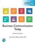 Cover: Business Communication Today, Global Edition - Pearson