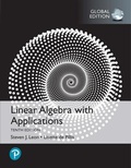 Cover: Linear Algebra with Applications, Global Edition - Pearson