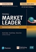 Cover: Market Leader 3rd Edition Extra Elementary Course Book with eBook for DVDROM & MEL Pack - Pearson Education