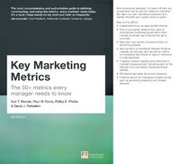 Abbildung von: Key Marketing Metrics - Pearson Education Limited