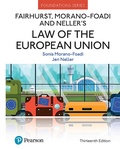 Cover: Fairhurst, Morano-Foadi and Neller's Law of the European Union - Pearson