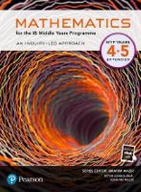Enlarge image Cover: Pearson Mathematics for the Middle Years Programme Year 4+5 Extended - Pearson Education Limited