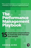 Cover: The Performance Management Playbook - Pearson Education Limited