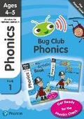 Cover: Phonics - Learn at Home Pack 1 (Bug Club), Phonics Sets 1-3 for ages 4-5 (Six stories + Parent Guide + Activity Book) - Pearson Education Limited