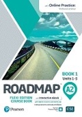 Cover: Roadmap A2 Flexi Edition Course Book 1 with eBook and Online Practice Access - Pearson Education Limited