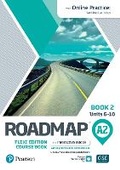 Cover: Roadmap A2 Flexi Edition Course Book 2 with eBook and Online Practice Access - Pearson Education Limited