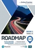 Cover: Roadmap C1-C2 Flexi Edition Course Book 1 with eBook and Online Practice Access - Pearson Education Limited