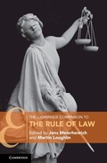 Cover: The Cambridge Companion to the Rule of Law - Cambridge University Press