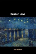 Cover: Kant on Laws - Cambridge University Press