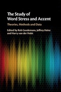 Cover: The Study of Word Stress and Accent - Cambridge University Press