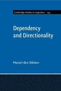 Cover: Dependency and Directionality - Cambridge University Press