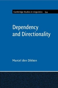 Enlarge image Cover: Dependency and Directionality - Cambridge University Press