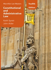 Enlarge image Cover: Constitutional and Administrative Law - Red Globe Press