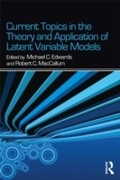 Cover: Current Topics in the Theory and Application of Latent Variable Models - Routledge