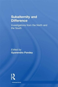 Enlarge image Cover: Subalternity and Difference - Routledge