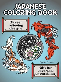Enlarge image Cover: Japanese Coloring Book - Angelika Sommer