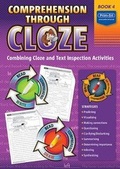 Cover: Comprehension Through Cloze Book 4 - Prim-Ed Publishing