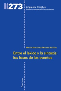 Abbildung von: Entre el léxico y la sintaxis: las fases de los eventos - Peter Lang Verlag