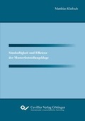 Cover: Sinnhaftigkeit und Effizienz der Musterfeststellungsklage - Cuvillier Verlag