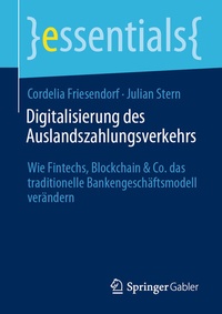 Abbildung von: Digitalisierung des Auslandszahlungsverkehrs - Springer Gabler