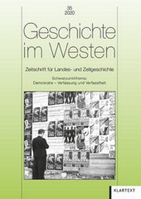 Abbildung von: Geschichte im Westen 35/2020 - Klartext