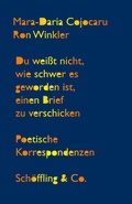 Cover: Du wei&szlig;t nicht, wie schwer es geworden ist, einen Brief zu verschicken - Sch&ouml;ffling