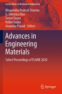 Enlarge image Cover: Advances in Engineering Materials - Springer