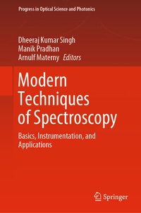 Abbildung von: Modern Techniques of Spectroscopy - Springer