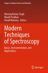 Abbildung von: Modern Techniques of Spectroscopy - Springer