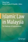 Cover: Islamic Law in Malaysia - Springer