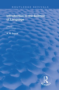 Enlarge image Cover: Introduction to the Science of Language - Routledge
