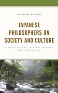 Cover: Japanese Philosophers on Society and Culture - Lexington Books