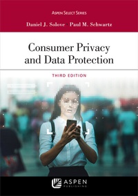 Abbildung von: Consumer Privacy and Data Protection - Aspen Publishing