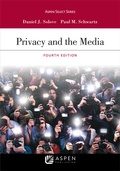 Cover: Privacy and the Media - Aspen Publishing