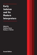 Cover: Early Judaism and Its Modern Interpreters - SBL Press