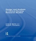 Cover: Design and Analysis of Clinical Nursing Research Studies - Routledge