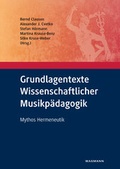Cover: Grundlagentexte Wissenschaftlicher Musikp&auml;dagogik - Waxmann Verlag GmbH