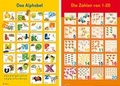 Cover: Mein Lernposter: 2er-Set Das Alphabet / Zahlen 1 - 20 - Nelson