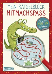 Abbildung von: Mein Rätselblock Mitmachspaß - Carlsen