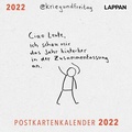 Cover: @kriegundfreitag Postkartenkalender 2022 - Lappan