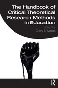 Cover: The Handbook of Critical Theoretical Research Methods in Education - Routledge