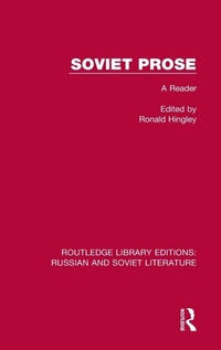 Enlarge image Cover: Soviet Prose - Routledge
