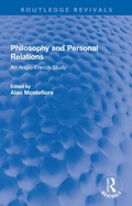 Cover: Philosophy and Personal Relations - Routledge